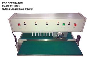 조정가능한 속도 PCB 분리기 900mm 최대 절단 길이