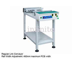 350mm PCB 링크 컨베이어 2m 길이 일반 링크 컨베이어 INFITEK