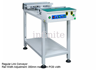 1.2m 1.5m PCB 검사 컨베이어 조정가능한 가로장 PCB 취급 장비