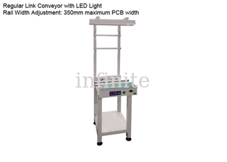 350mm 정상적인 PCB 검사 컨베이어, 1m 0.8m 보드 처리 시스템
