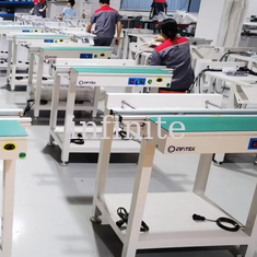 1.5 미터 싱글 레일 일반 SMT PCB 컨베이어 460mm 최대 너비 모터 철도 너비 조정