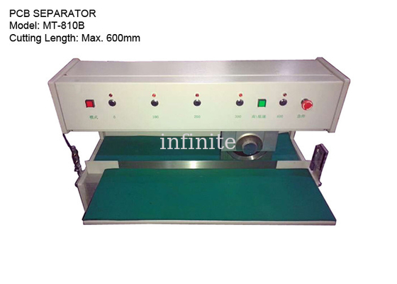 110/220V PCB 회전 컨베이어 분리기 기계 600mm 길이 500mm/s