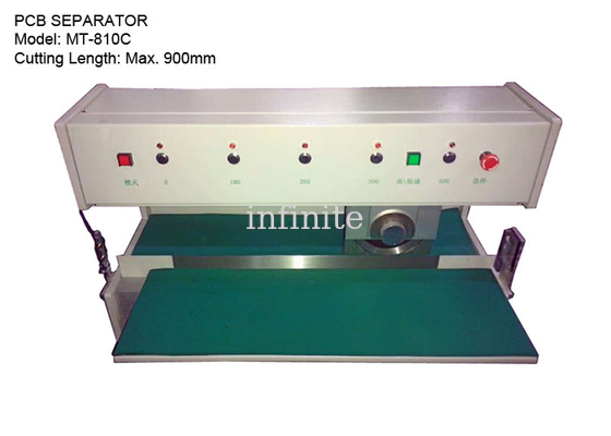 조정가능한 속도 PCB 분리기 900mm 최대 절단 길이