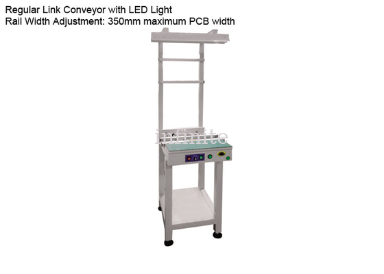 350mm 정상적인 PCB 검사 컨베이어, 1m 0.8m 보드 처리 시스템
